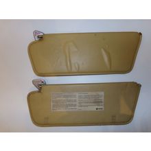 1975 Dodge Dart Tan Sunvisors OEM 2999659 Plymouth Duster Valiant 73 74