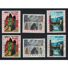 Luxembourg Christmas Paintings 'CARITAS' 6v 1964 MNH SG#750-755