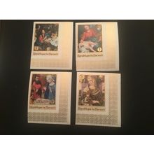 ICOLLECTZONE Burundi 222-225 VF NH Imperf Corner set