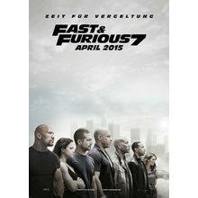 Furious 7 (2015)_4 Movie Film Poster Canvas iconic design