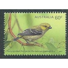 AUS 2013 60c ' BIRDS -PARADOTES' FINE USED (EBID36-566)