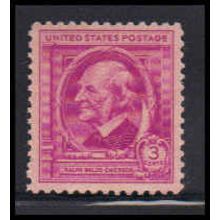 861 3c Ralph Emerson Fine MNH KA2336