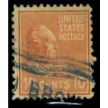 Used 815 10c John Tyler Barely Clears M07966
