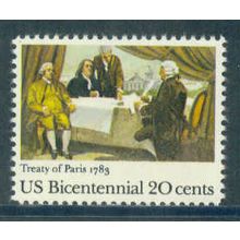 2052 20c Treaty of Paris Fine MNH MA1985