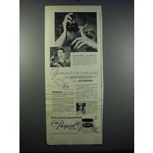 1947 Pacquins Hand Cream Ad - Lynn Fontanne