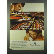 1975 Western Electric Ad - I Still Want to See You