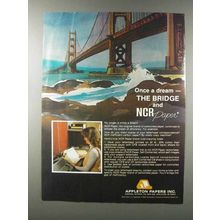 1981 NCR Paper Ad - Once a Dream - The Bridge