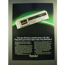 1982 Technics RS-M255X Cassette Deck Ad