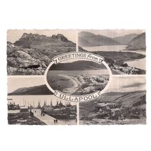 multiview, ULLAPOOL , WESTERN ROSS, SCOTLAND used vintage postcard 1960 postmark