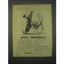 1949 Rose's Lime Juice Ad - Apply internally