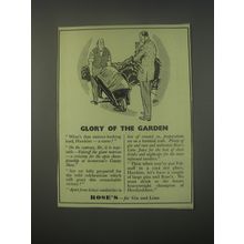 1949 Rose's Lime Juice Ad - Glory of the garden