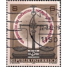 AUSTRIA, Pharmaceutical Organisation, brown 1981, 6s