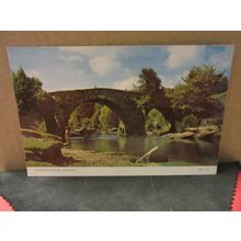 HEXWORTHY BRIDGE, DARTMOOR, DEVON. unused vintage postcard .. by Jarrold =
