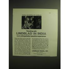 1974 Lindblad Travel, Inc. Ad - Traveling with Lindblad in India