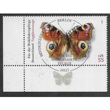 GER 2005 €0.55+25 'BUTTERFLIES' (CORNER MARGIN) FINE USED (EBID75-420)