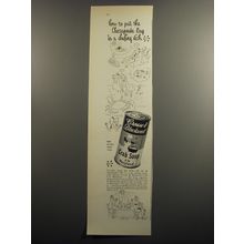 1952 Crosse & Blackwell Crab Soup a la Maryland Advertisement