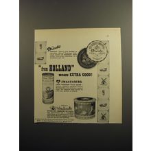 1952 Advertisement for Royal Verkade Biscuits; Droste Pastilles Chocolate