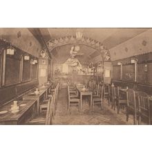 Cafe Cosmos Napelsstraat Anwerpen Holland Antique postcard