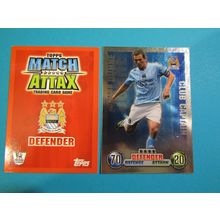 David Dunne - Club Captain - Manchester City - Match Attax 2007/08 Football Card