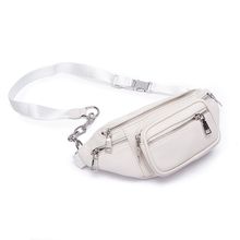 Ladies' Waist Bag Crossbody Bag White