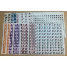 10¢-20¢ Discount Postage Sheet Group - Face Value $246.00 - Stuart Katz