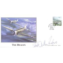 Arthur Rogers 245 & 91 Typhoon Squadron Leader WW2 D-Day Hand Signed FDC