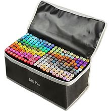 168 Colors Alcohol Markers Artist Drawing Art Dual Tip Markers Perfect for Kids