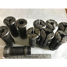 LOT 10 NAMCO 27/32,13/16,31/32 ACME GRID ROUND COLLETS,HARDINGE, AJ