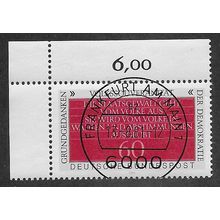 GER 1981 60pf 'GERMAN LAW - ARTICLE 20' FINE USED(EBID60-754)