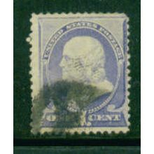 Used 212 1c Benjamin Franklin Average Plus Fancy Cnx M01459