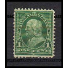 Used 279 1c Benjamin Franklin Fine RA1455