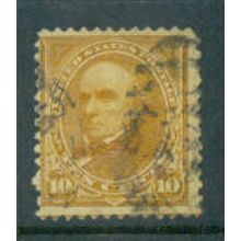 Used 283 10c Daniel Webster Average Plus M05384