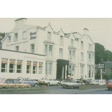 Royal Hotel Stirling Henderson Street Bridge Of Allan Postcard