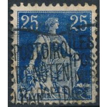 Helvetia: 25c - Switzerland 1908 - FH - MiNr 103x (F)