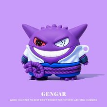 Cute Gengar Silicone Case for AirPods 1 2 3 4 Pro Pro 2 Protective Cover