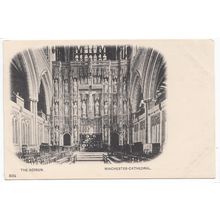 The Screen Winchester Cathedral Hampshire Undivided Back Postcard 3264