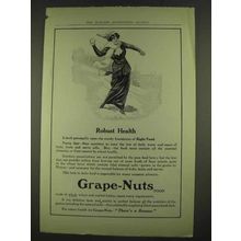 1913 Grape-Nuts Cereal Ad - Robust Health