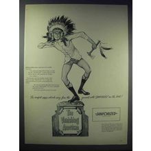 1948 Sanforized Clothing Ad - Comfort Never Shrinks