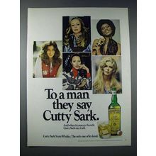 1972 Cutty Sark Scotch Ad - To A Man They Say