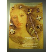 1973 De Beers Diamond Ad - Nature's Gift to Men