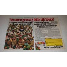 1977 Campbell's Soup Ad - No More Grocery Bills