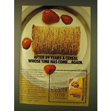 1979 Nabiso Shredded Wheat Ad - After 89 Years