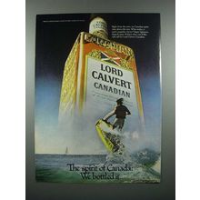 1979 Lord Calvert Canadian Whisky Ad