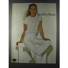 1980 Geoffrey Beene Fashion Ad