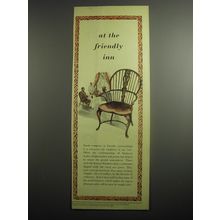 1948 Friendly Inn Ad - at the friendly inn