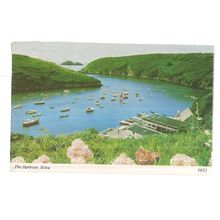 THE HARBOUR, SOLVA Pembrokeshire, Wales used vintage postcard 1982 postmark #