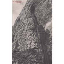 Pilatusbahn Eselwand Switzerland Swiss Train Railway Antique Postcard