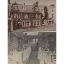 Kings Head Hotel Harrow Restaurant 2x WW1 War RPC Postcard s