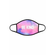 Adult Be Kind Tie Dye Unisex Protection Face Mask