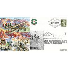 Dott Giovanni Caprioni Di Taliedo WW1 Bomber Plane Designer Hand Signed FDC